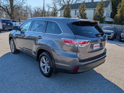 2015 Toyota Highlander XLE