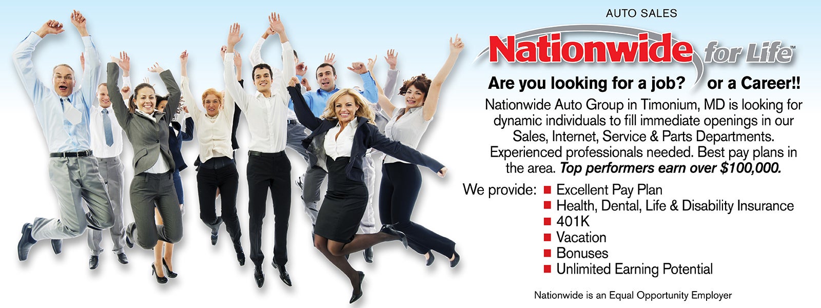 Careers at Nationwide Kia in Lutherville Timonium MD