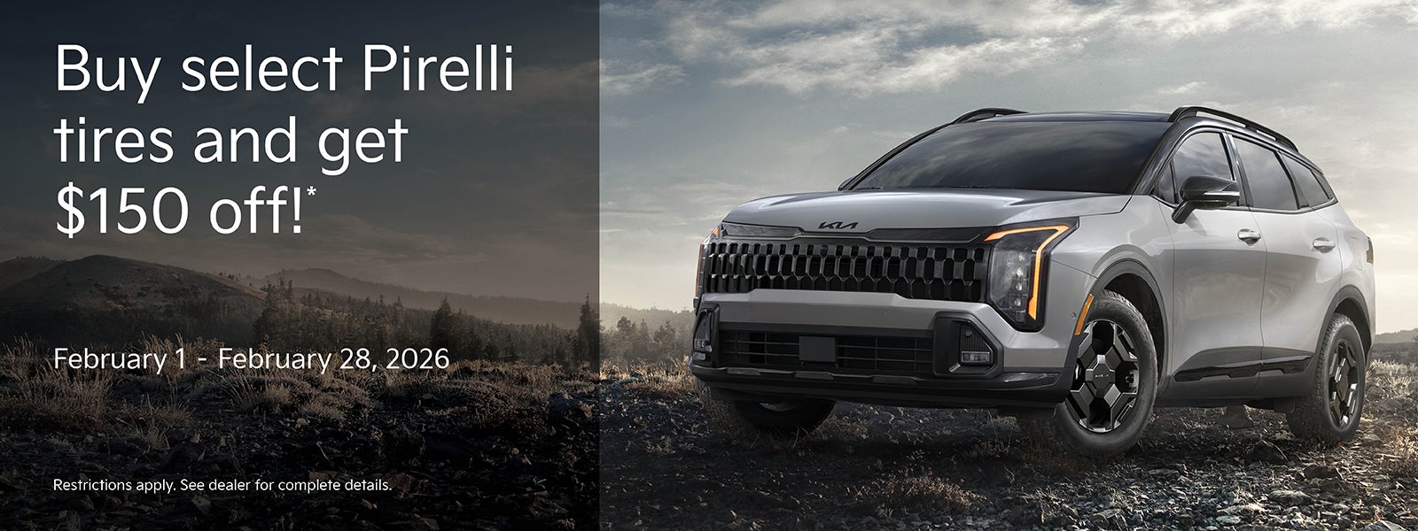 Save $150 on a set of Tires