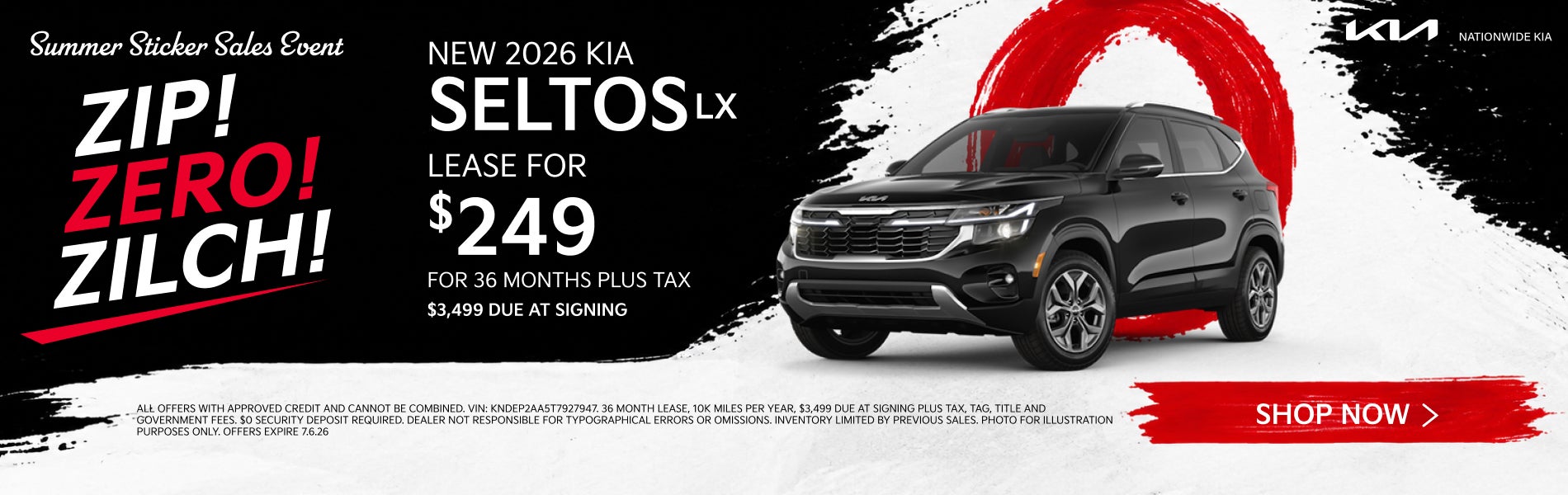 NEW 2026 KIA SELTOS LX