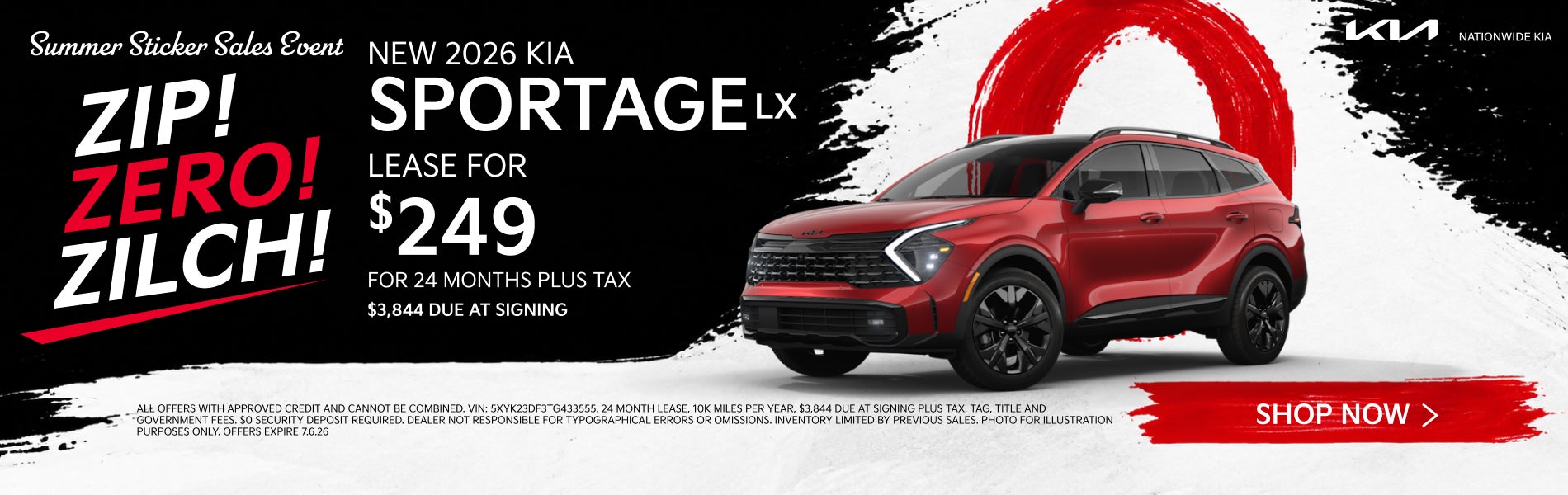 NEW 2026 KIA SPORTAGE LX