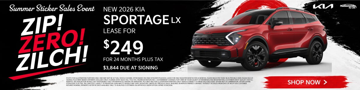 NEW 2026 KIA SPORTAGE LX