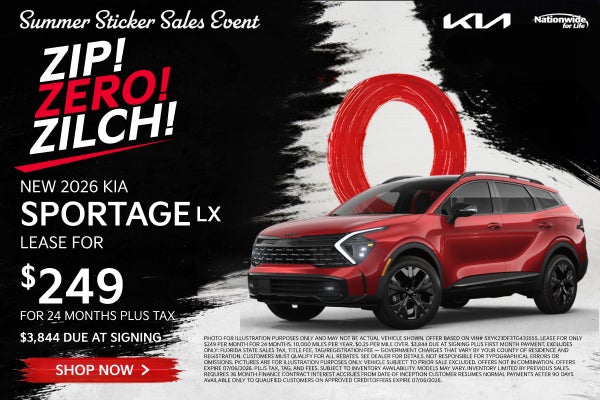 NEW 2026 KIA SPORTAGE LX