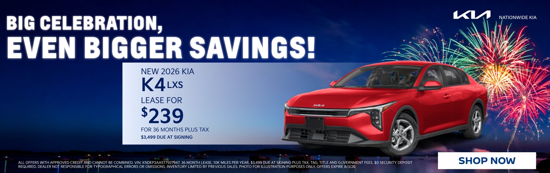 New Kia K4 LXS