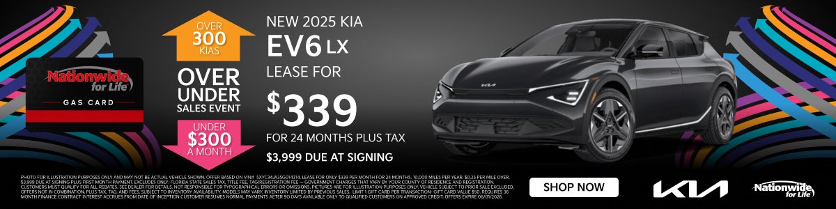 New 2025 Kia EV6 LX