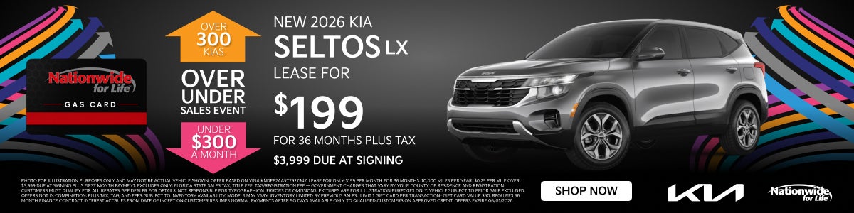 New 2026 Kia Seltos LX