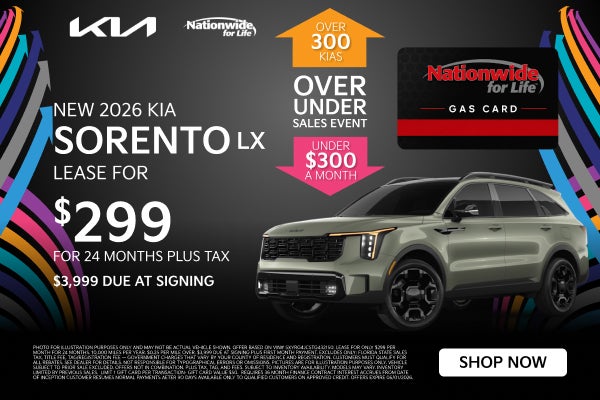 New 2026 Kia Sorento LX
