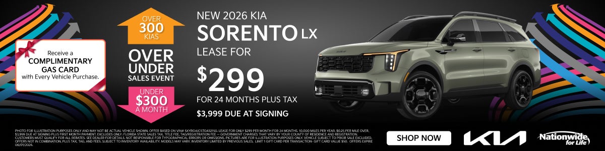 New 2026 Kia Sorento LX