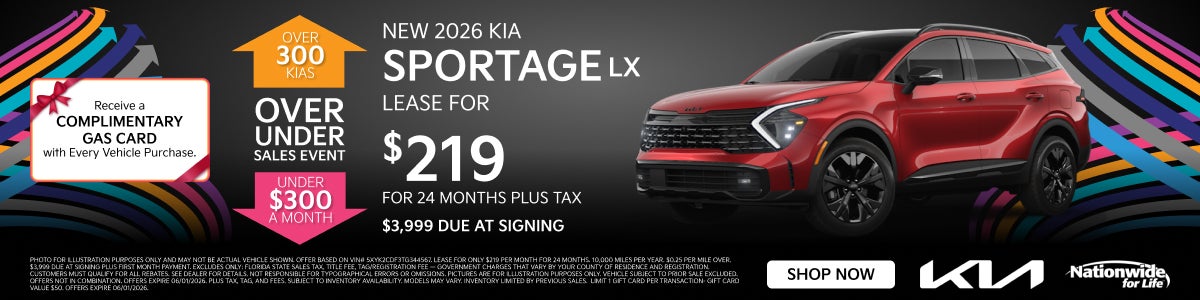 New 2026 Kia Sportage LX