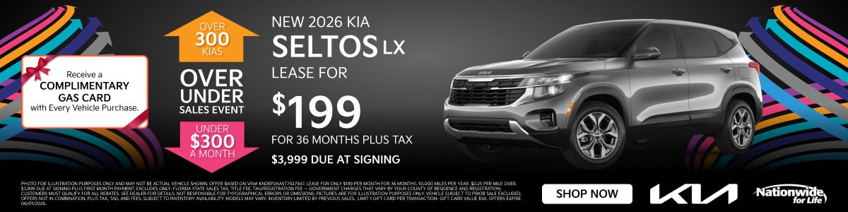 New 2026 Kia Seltos LX