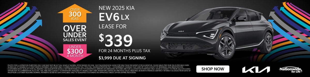 NEW 2025 KIA EV6 LX